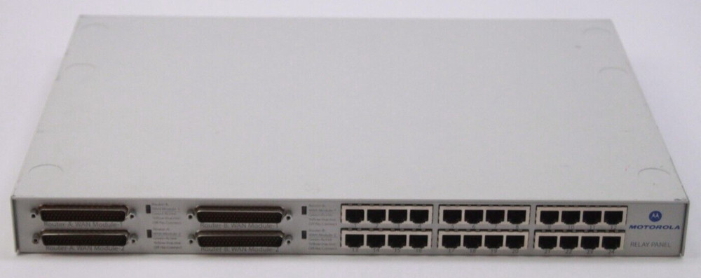 MOTOROLA Model S6000 Relay Panel READ AS IS