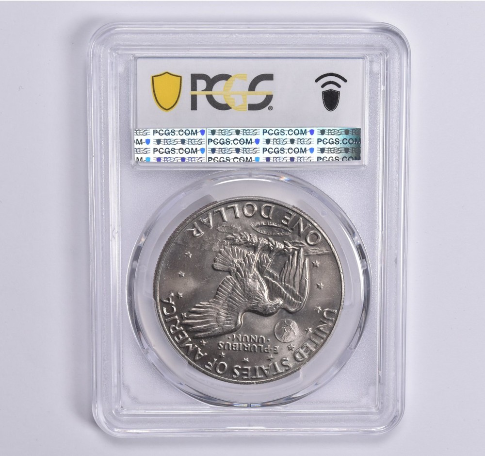 MS66 1974 Eisenhower Dollar Ike PCGS Blue Lbl