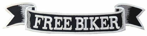 Free Biker Large Back Patch Patches Many Colors Patch (1192)