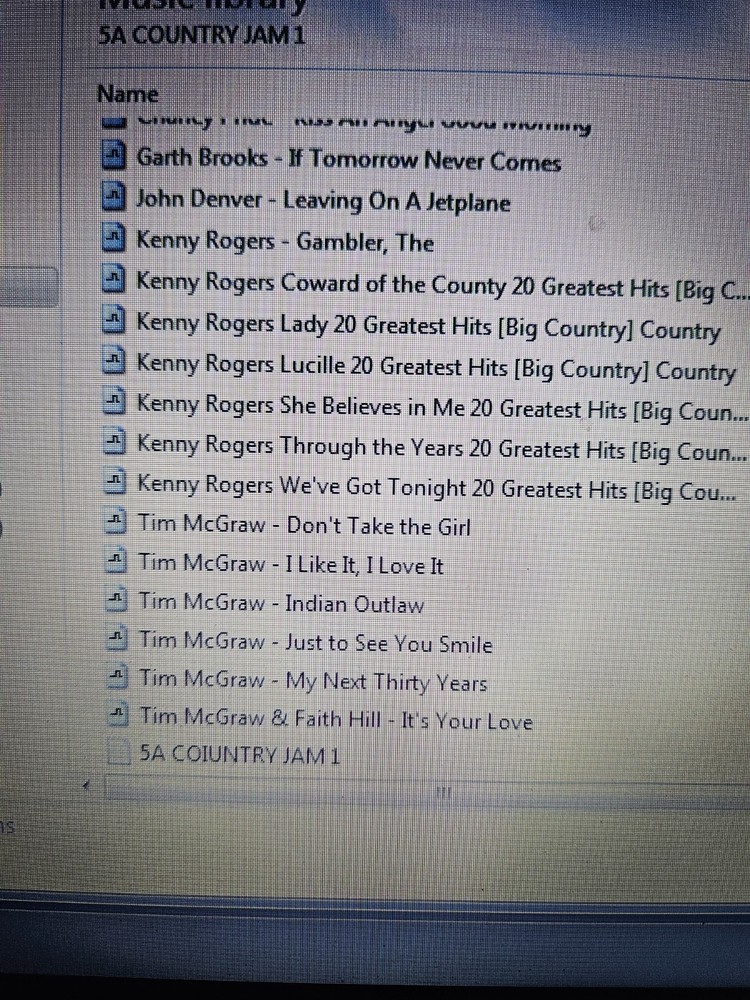 MUSIC BINGO SYSTEM ON EVERYTHING ON A USB FLASH DRIVE