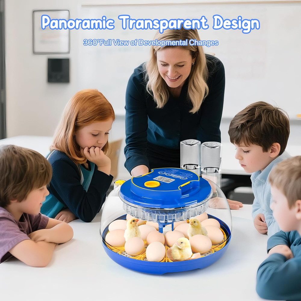 18-36 Eggs Incubators for Hatching Eggs with Automatic Egg Turning and Humidity