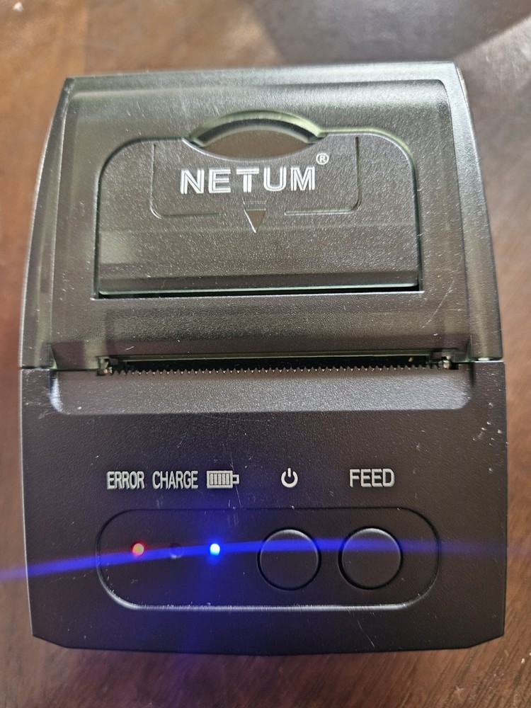 NETUM NT-1809 Receipt Printer, Portable 58mm Mini Thermal POS Printer Bluetooth