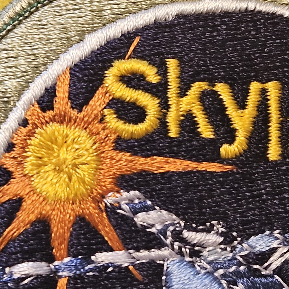 Skylab ~ Space Program Hook Patch Embroidered Badge Vintage ~ B1599