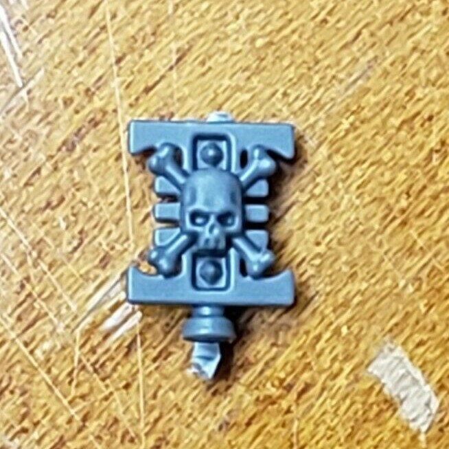 Warhammer 40k Deathwatch Bits Upgrade Inquisition Backpack Command Icon #07