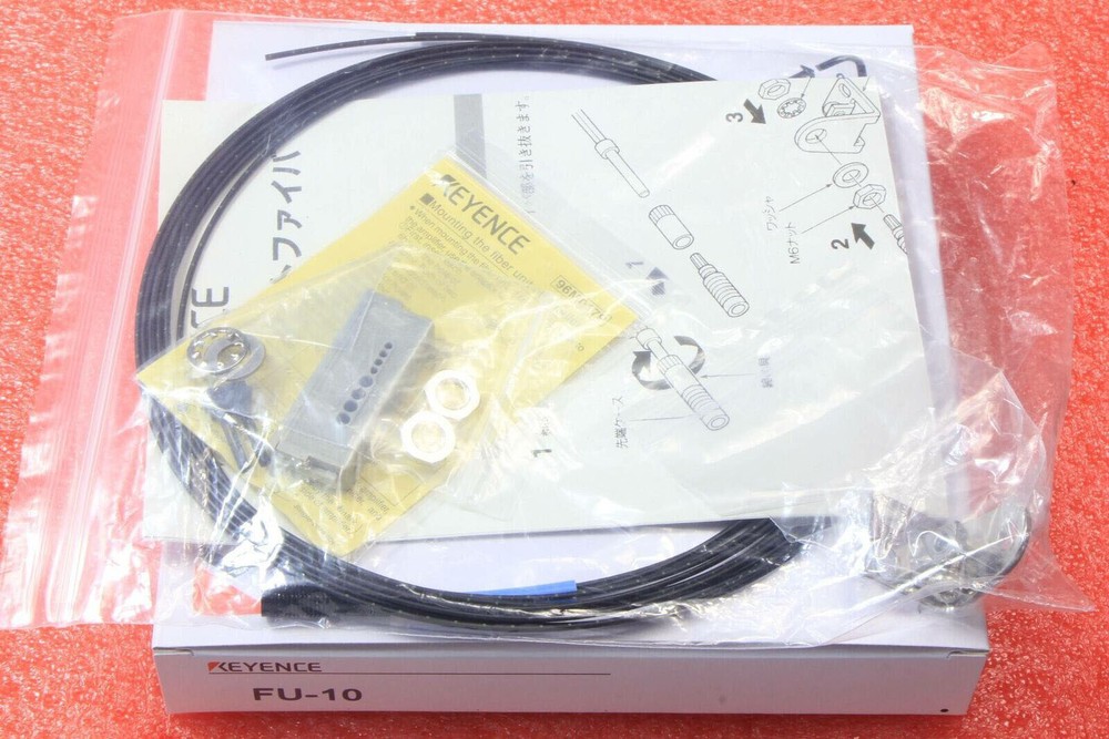 KEYENCE FU-10 Fiber Optic Sensor New✦KD