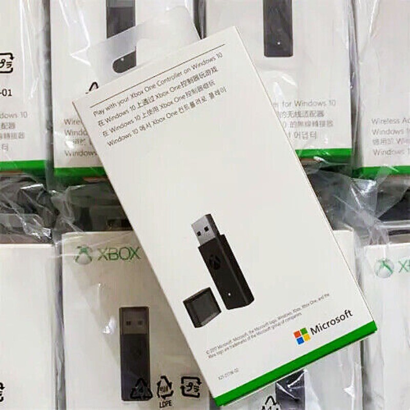 Microsoft Xbox Adapter Wireless Receiver with USB Extension Cable for Windows 10