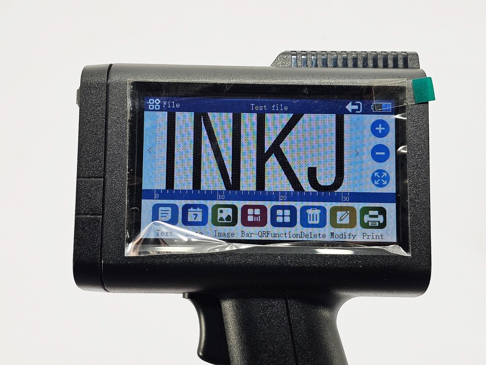 TIJ INTELLIGENT INKJET PRINTER R2D2 SX-100 HANDHELD PRINTER 12.7mm BATCH CODING