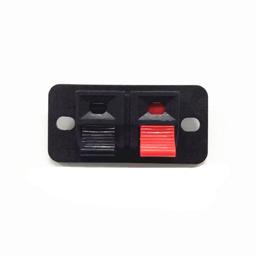 5x 2 Position Push in Jack Spring Load Audio Speaker Terminal Panel Connector“iy