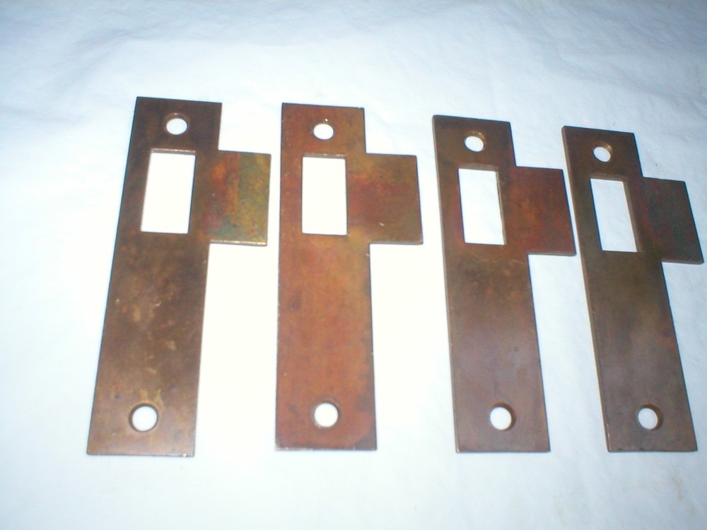 Antique Solid Brass Striker Plate