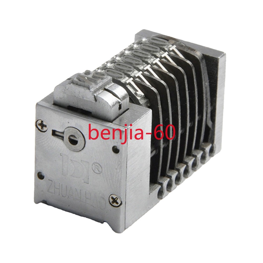 Mini 4X8 6Digit Roman Backward Printing Machine Small Printer Numbering Machine