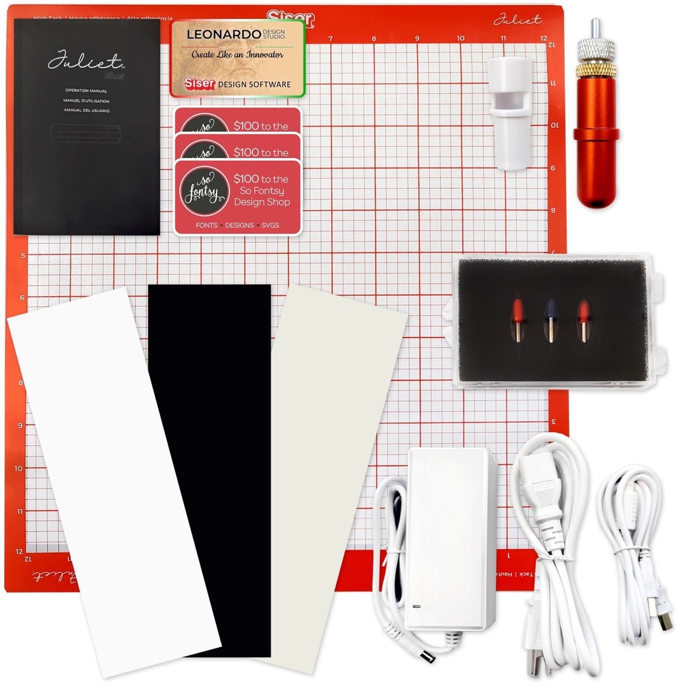Siser Juliet Bundle with Additional Mats & Cutting Blades