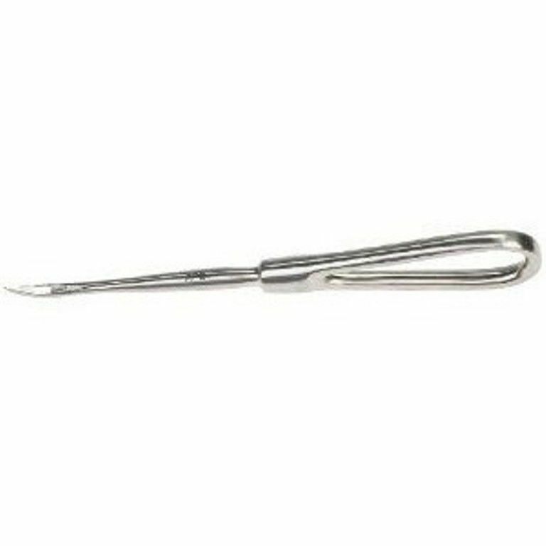 Buhner Prolapse Needle  Rectal Vaginal 6" Sheep Pig