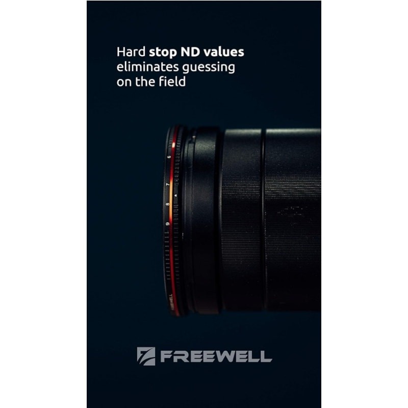 Freewell 82mm Variable ND Filter 2-5 & 6-9 Stop 2 Pack New Sealed