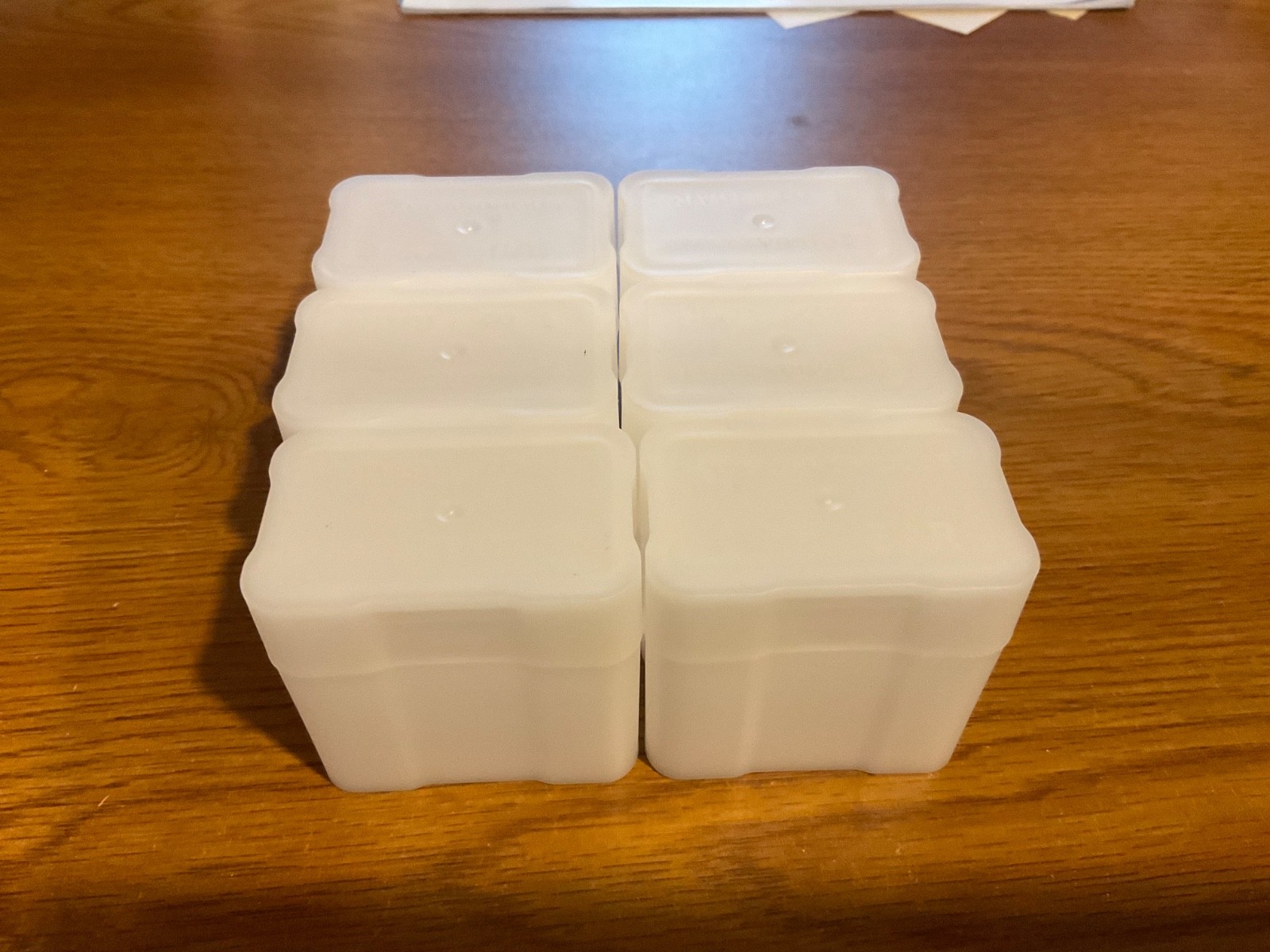 6 New Heavy Duty Guardhouse 1oz Silver Bar Tubes w Lids / Holds 20 Bars Per Tube