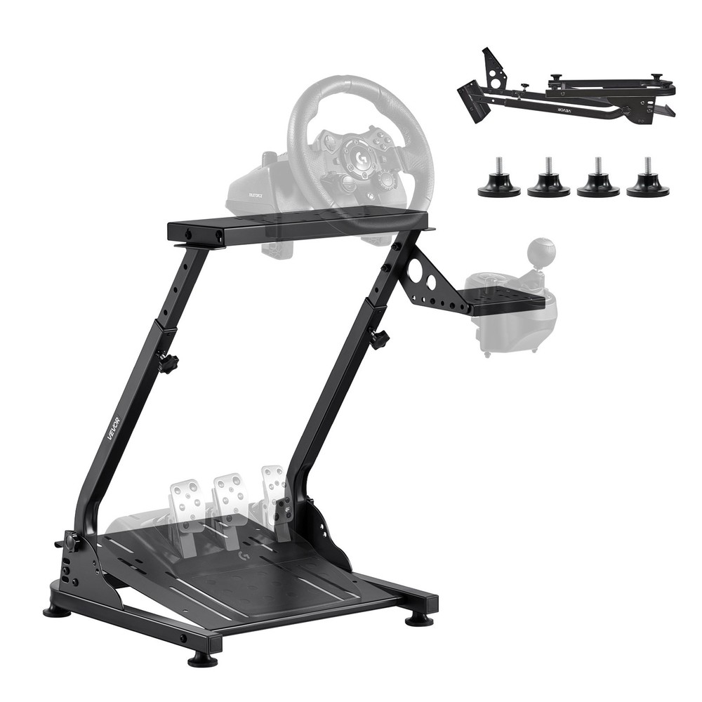 [New]Racing Wheel Stand,Adjustable & Foldable Simulator Stand for Logitech G29 G