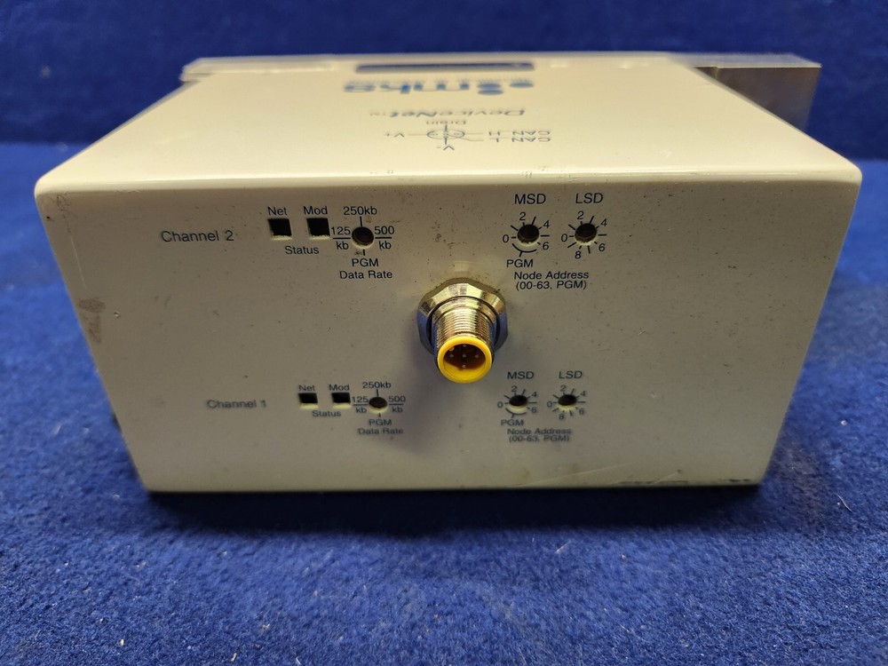 MKS Instruments Dual-Zone Pressure Controller DeviceNet DPCA-26028 He 50 SCCM
