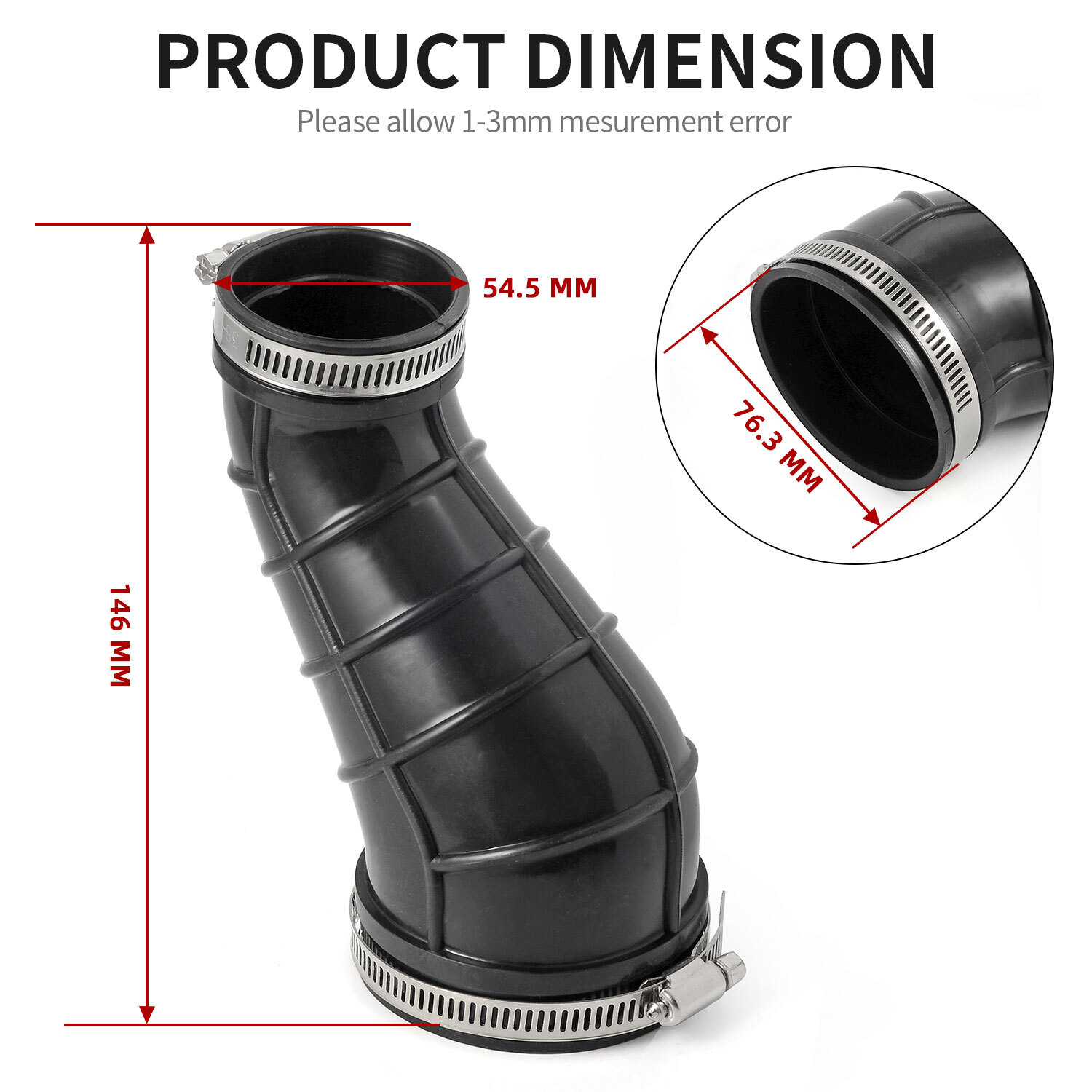 FOR KAWASAKI BAYOU 300 KLF300B 2X4 AIR BOX TO CARBURETOR INTAKE BOOT DUCT 89-04