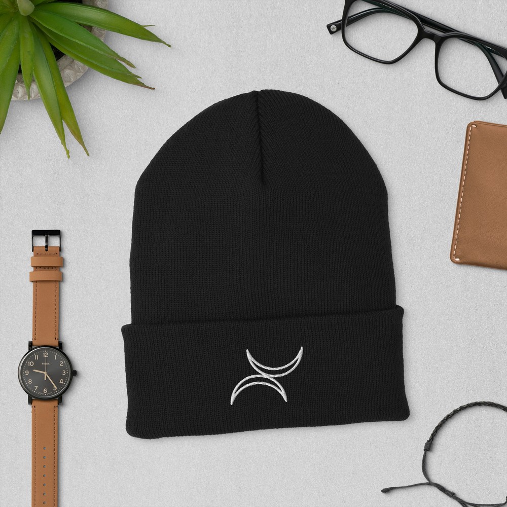 Cuffed moon Beanie