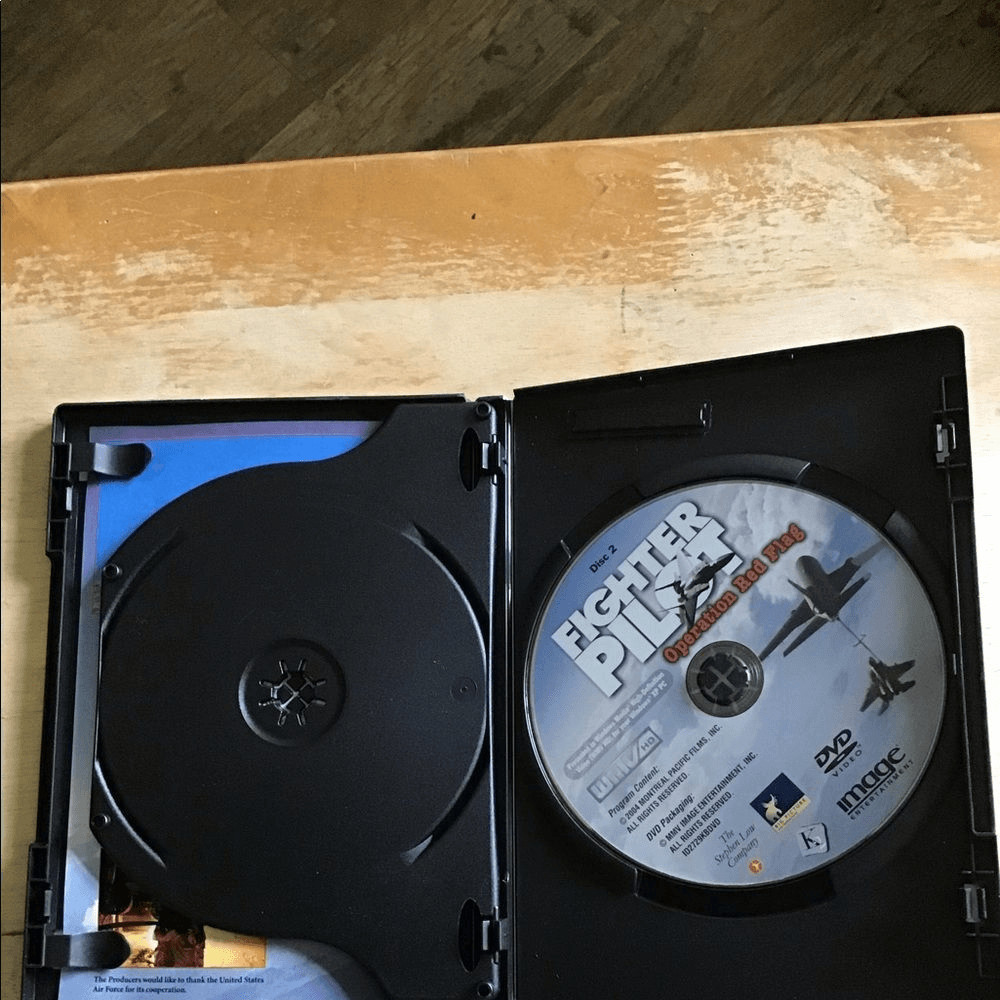 DVD, Fighter Pilot Operation Red Flag DVD, 2 disc set, good condition