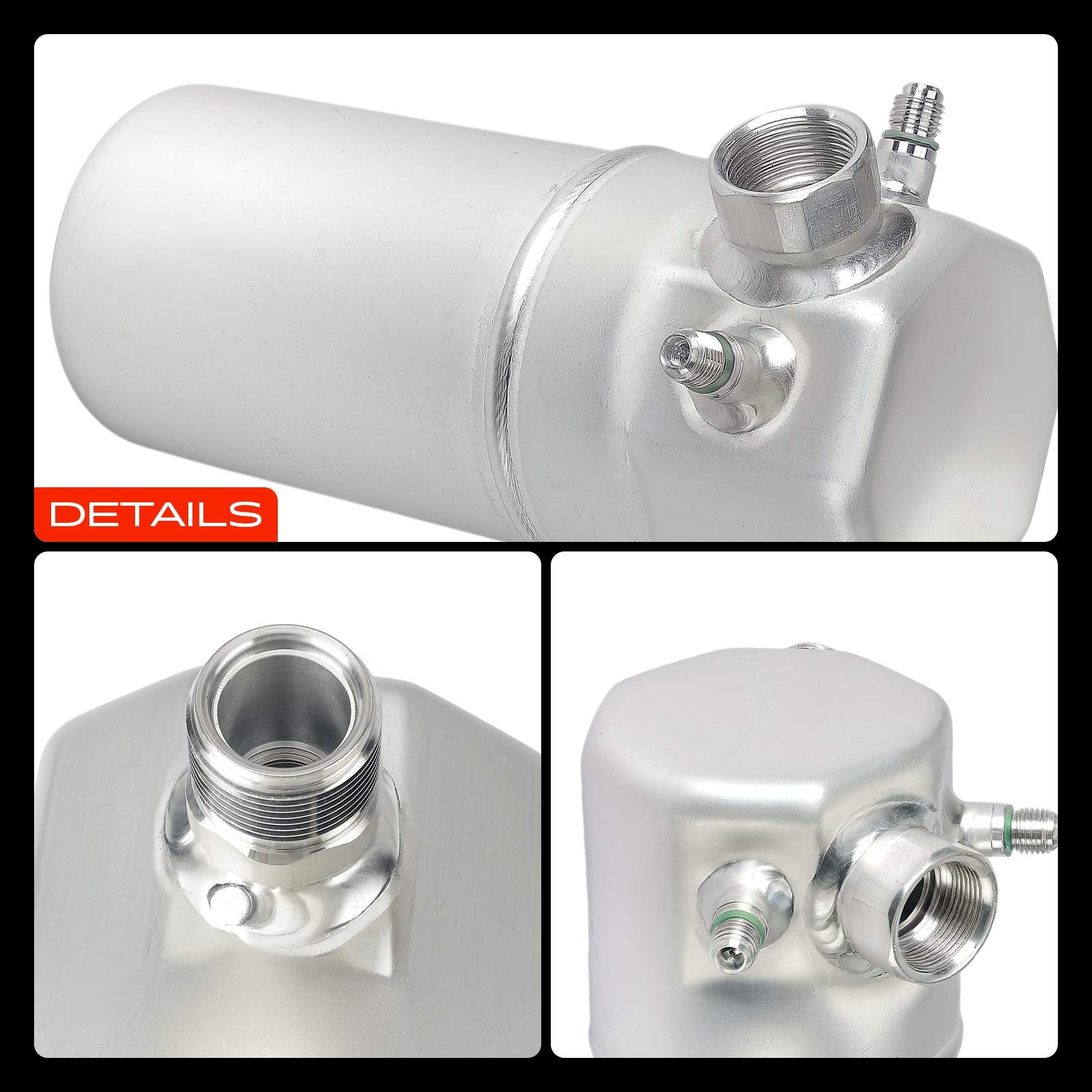 A-Premium Aluminum A/C Receiver Drier for Chevrolet Impala Caprice Buick Electra