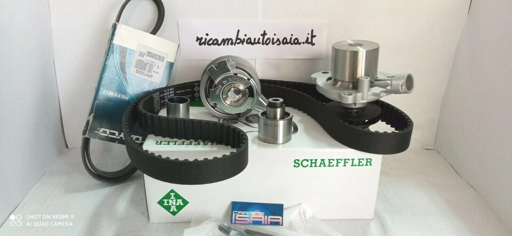 INA DISTRIBUTION KIT + WATER BELT PUMP SERVICES FOR VW GOLF IV 1J1 1.9 TDI