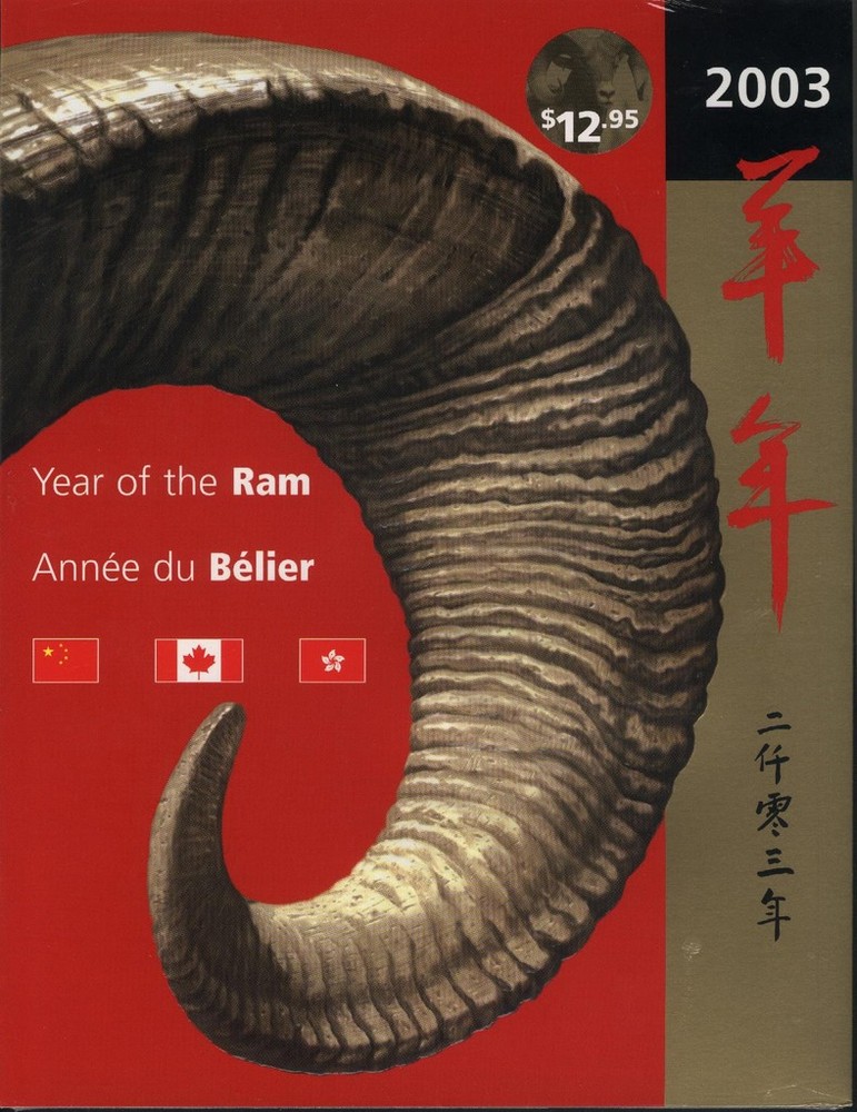 Canada 2003 Presentation Pack Year of Ram