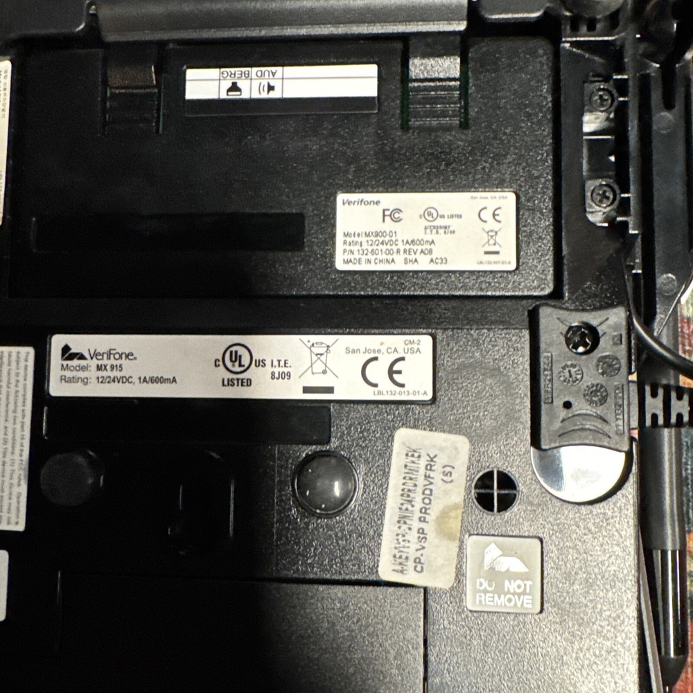 VeriFone MX 915 *UNTESTED