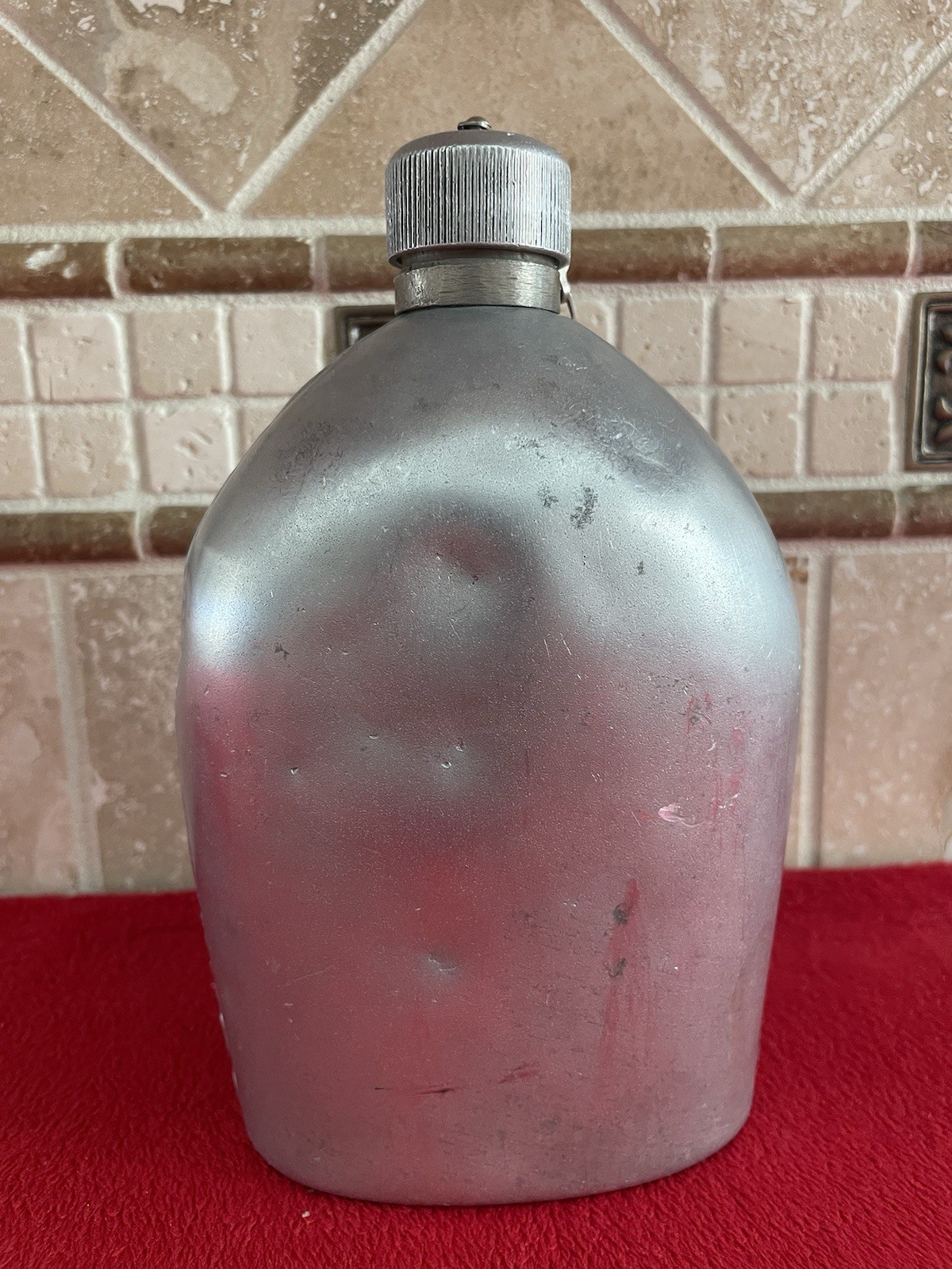 WW1 US Army Aluminum Canteen M1910 1918 WWI