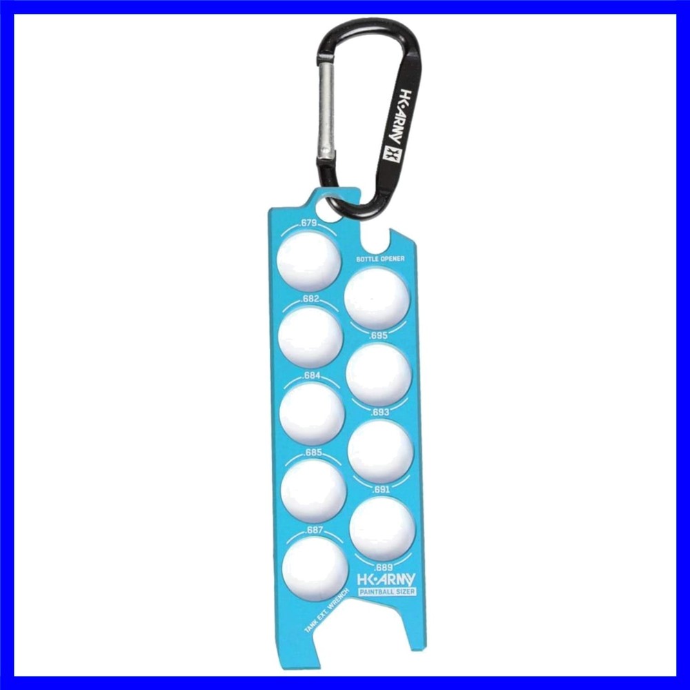 Ball Sizer Guide Blue