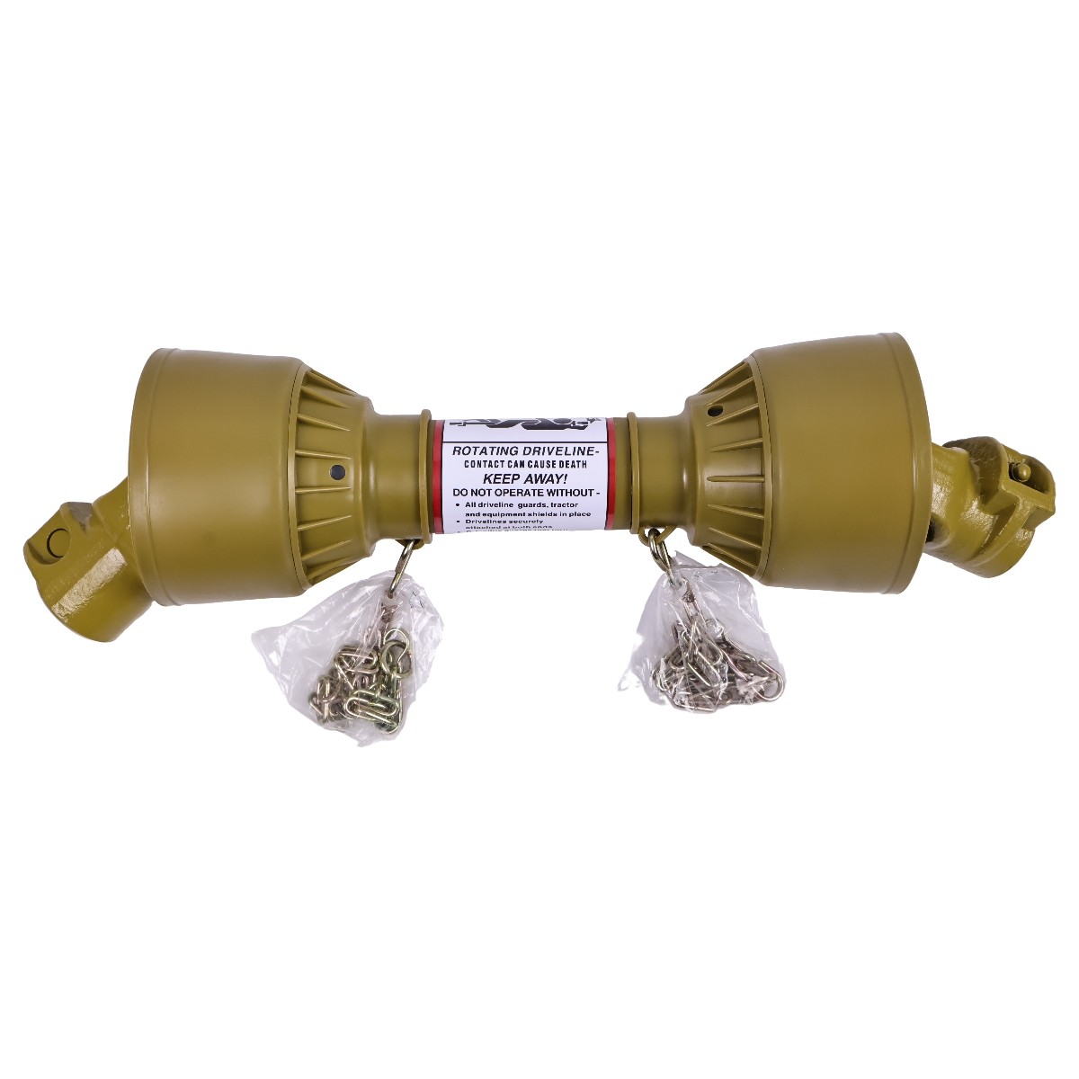 For Tractor Mower Pto Shaft Drive Shaft 1-3/8" 6 Spline End Round End T1 20"-24"