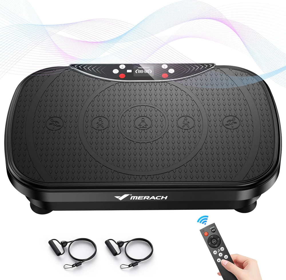 Vibration Plate Exercise Machine, Vibration Plate for Lymphatic Drainage Weight