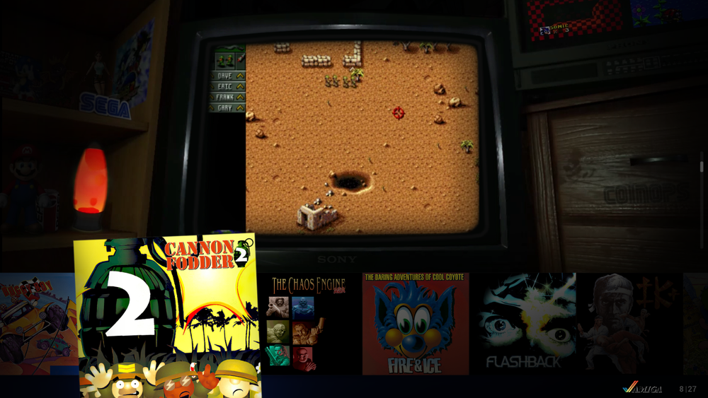 Retro-games system