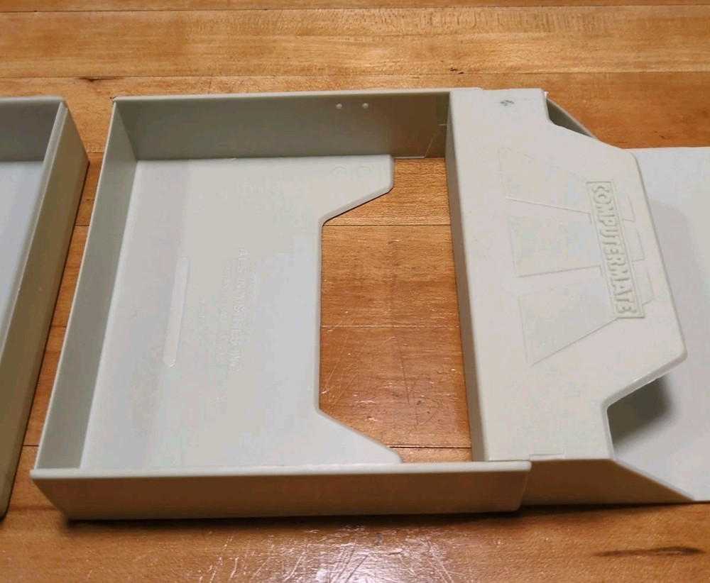 Floppy Disk Storage, Computermate, 2 5.25 Folding Container 1986