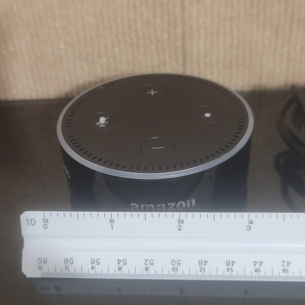 Amazon Echo Dot 2nd Generation Smart Assistant Black RS03QR HydroChemPSC Label