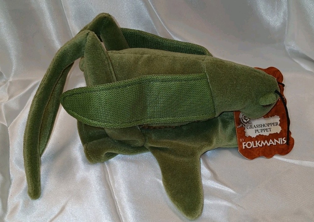 Folktails Grasshopper Puppet New