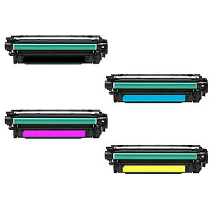 Compatible for HP 507 Toner Set, B/C/M/Y