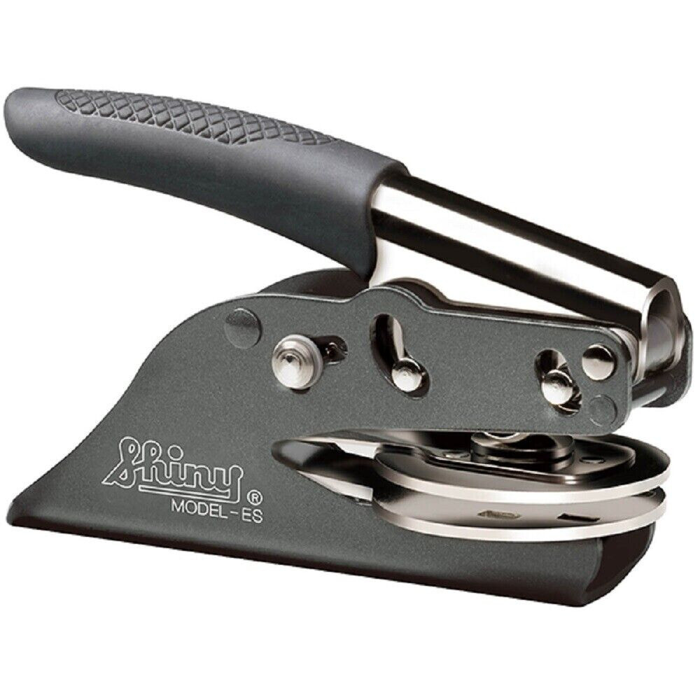 Custom Round Hand held Embosser-Custom Stack of Book Cat Embosser, Open Book