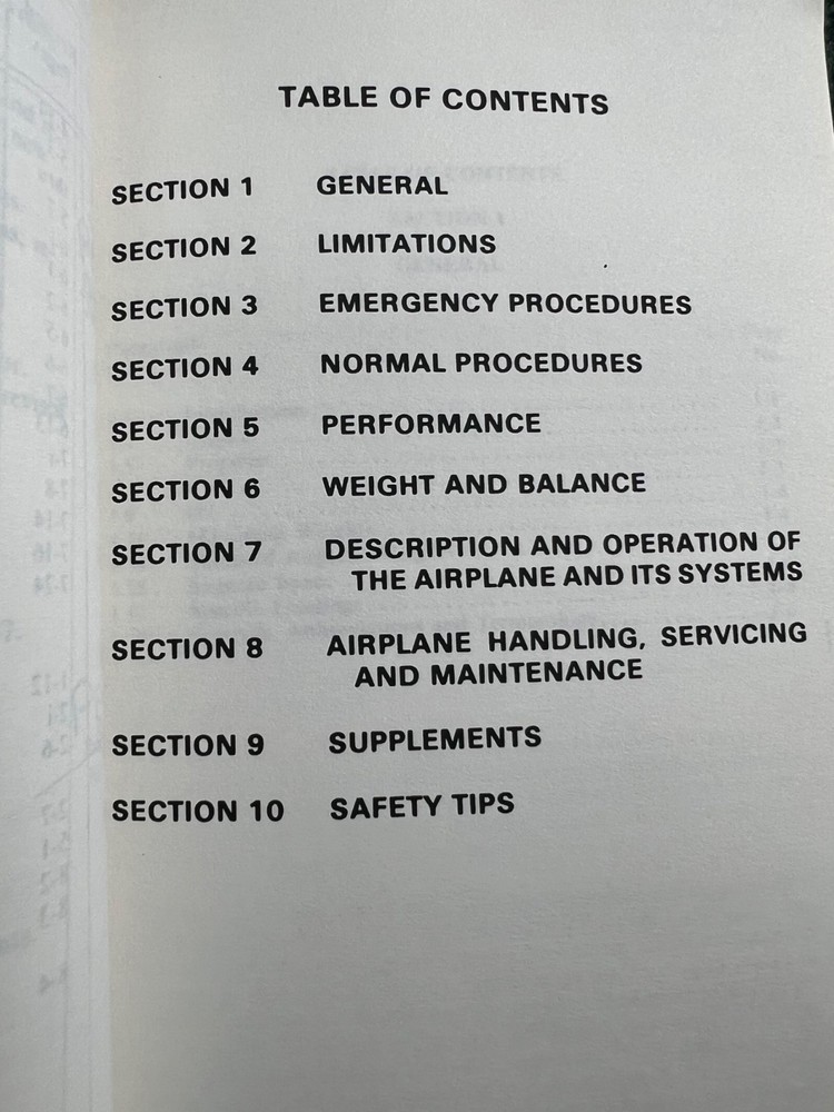 Piper Tomahawk Information Manual