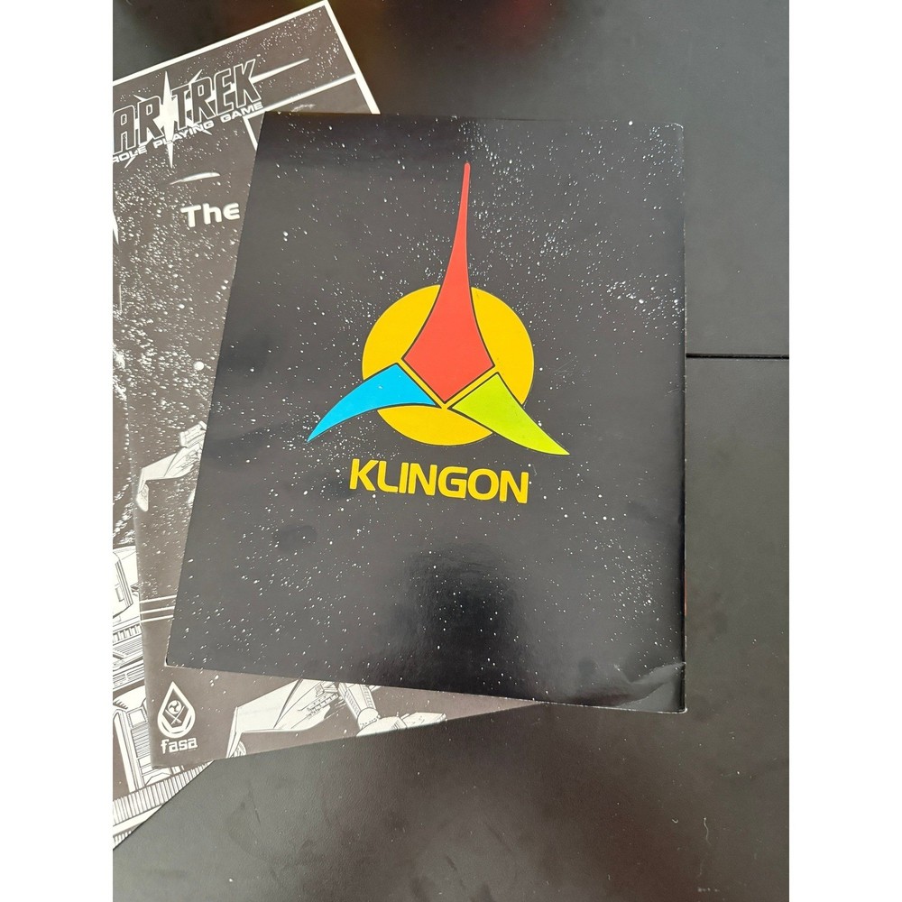 FASA Star Trek RPG The Klingons Sourcebook Character Generation Supplement 2002