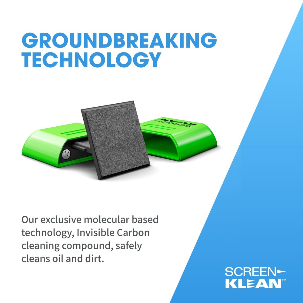 ScreenKlean Screen Cleaner - with iPad, Android & - with Carbon Microfiber Te...