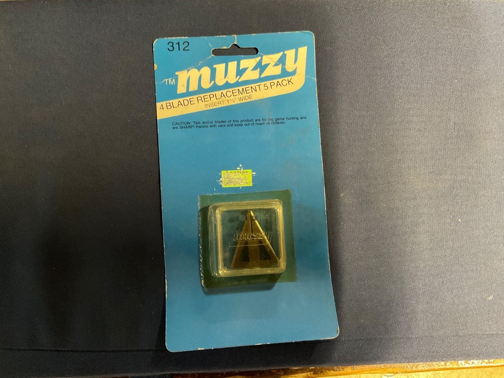 Muzzy  4 Blade Replacement 5 Pack