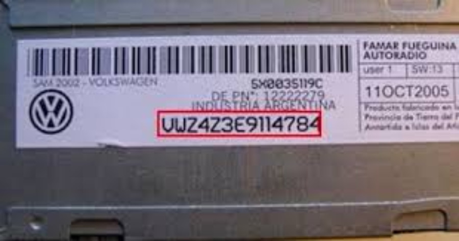 VW Radio Code Decode Service | RNS510 RCD210 SAFE