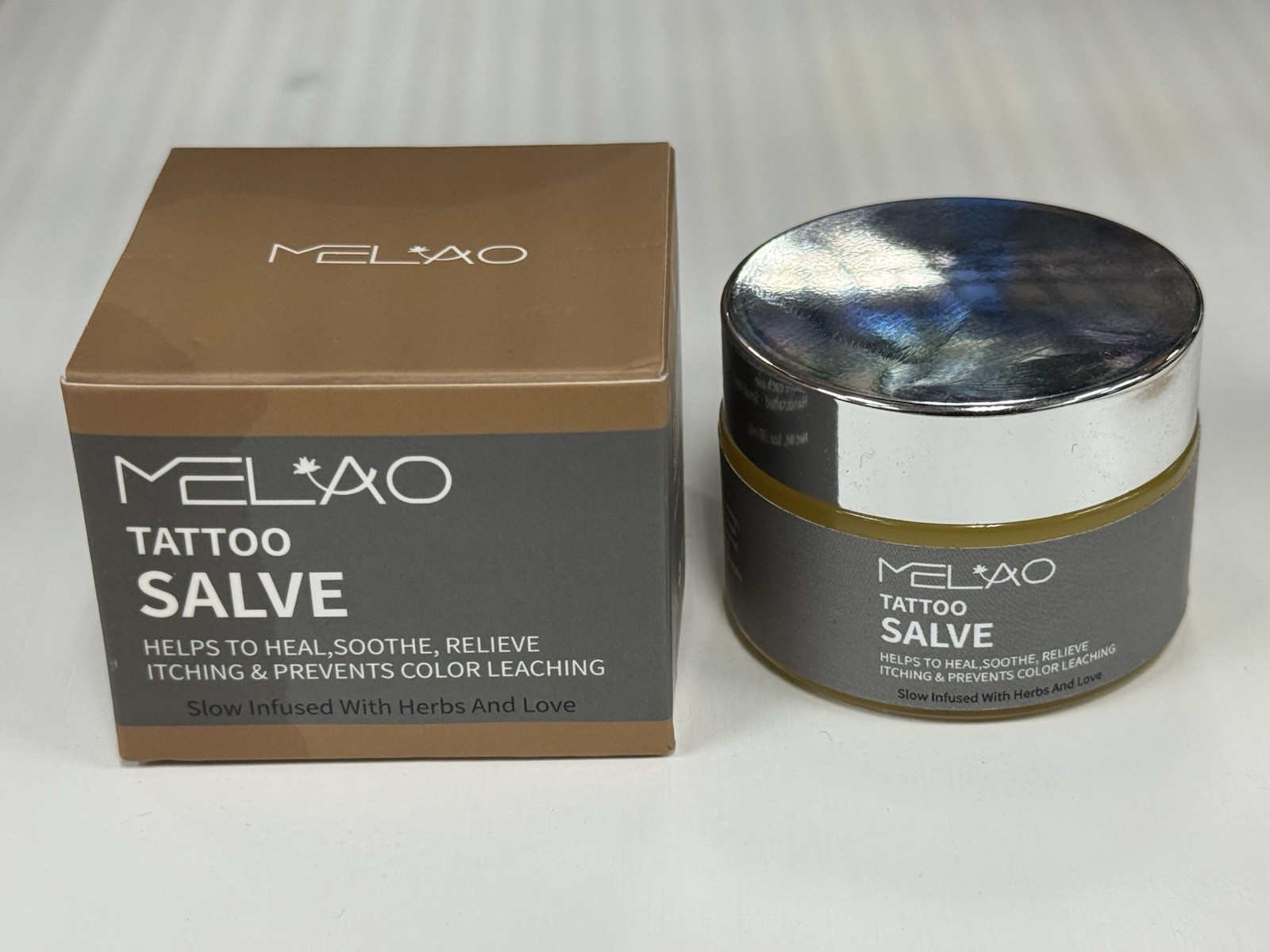 Melao Organic Herbal Tattoo Salve 1 oz