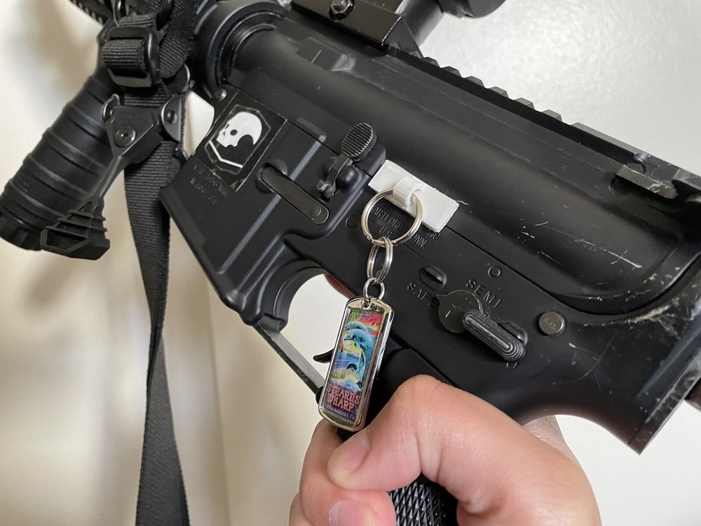 Rectangular Universal Charm/Keychain Base