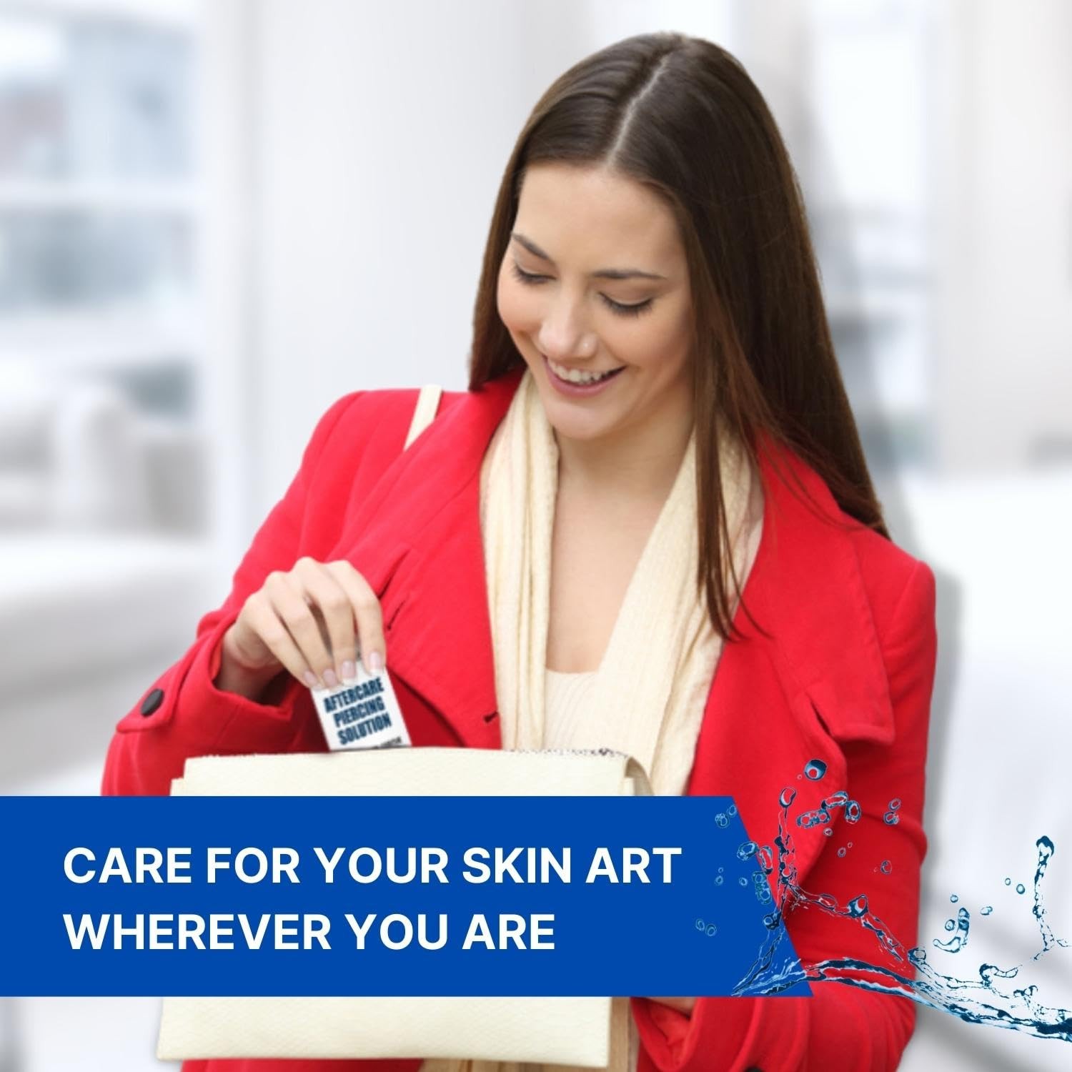 Piercing Aftercare Spray - Saline Solution Natural Keloid Bump Removal - Ear Pie