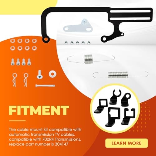 304147 EZ-EFI Cable Mount Kit Carburetor Throttle Cable Mount Bracket