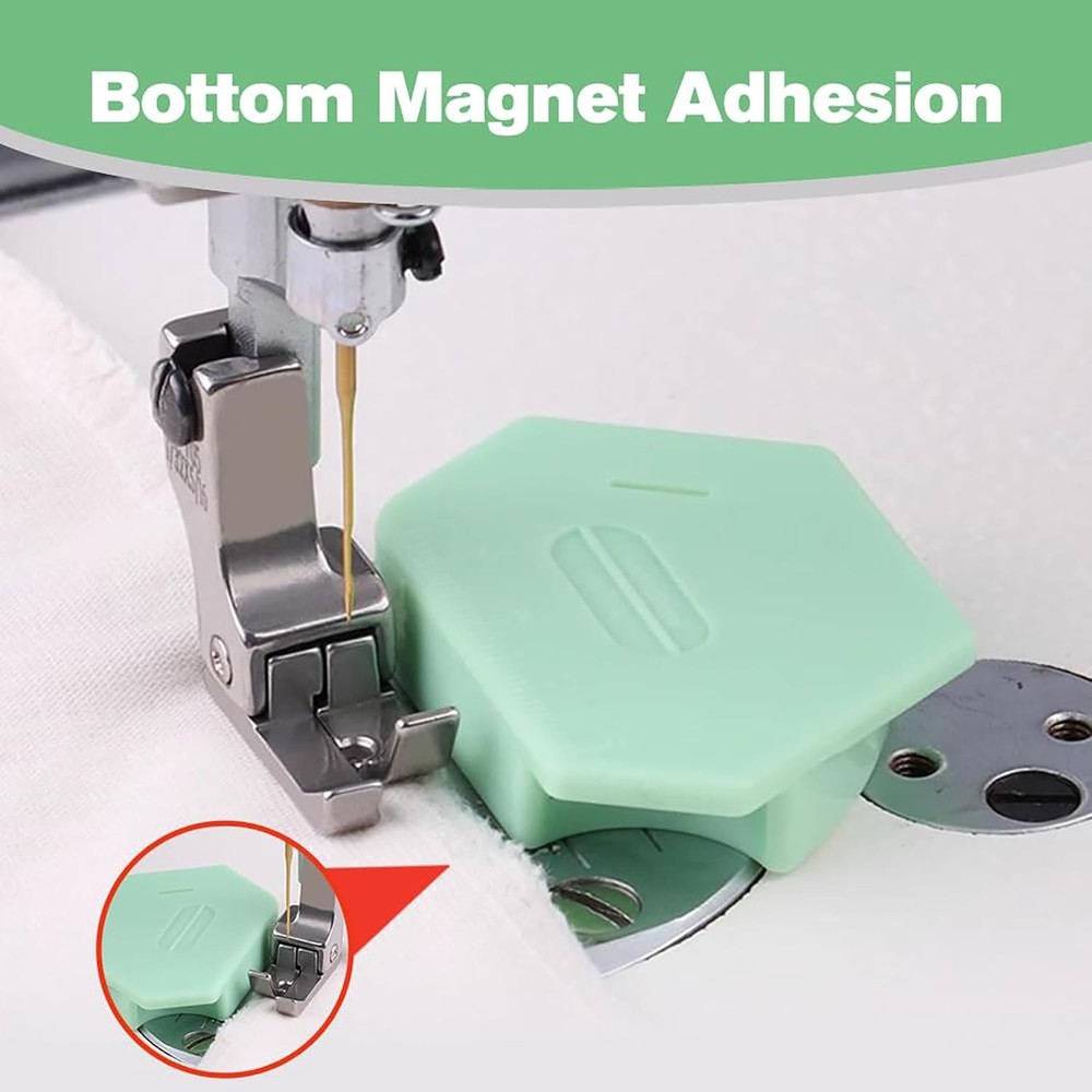 Magnetic Seam Guide for Sewing Machine Upgraded Multi-Purpose Tool Polygonal Str