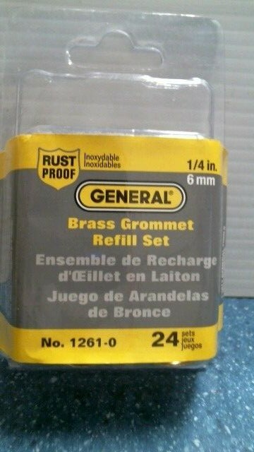 General Brass Grommet Refill Set   (1231-0)  FS