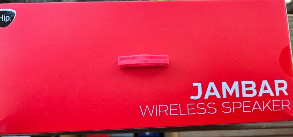 iHip Jambar Wireless Speaker One Size Red