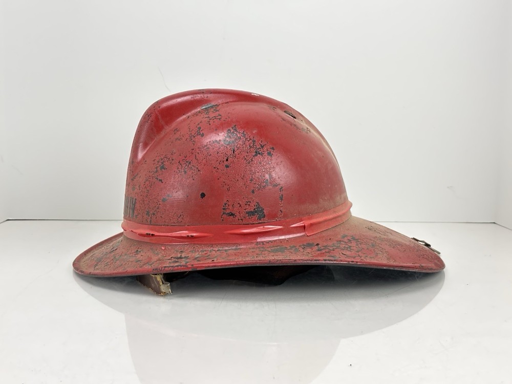 Vintage Firefighter Helmet – ARSON DIVISION – Composite Shell – Mid-Century